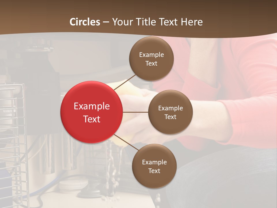 Repairman Phone Mopping PowerPoint Template