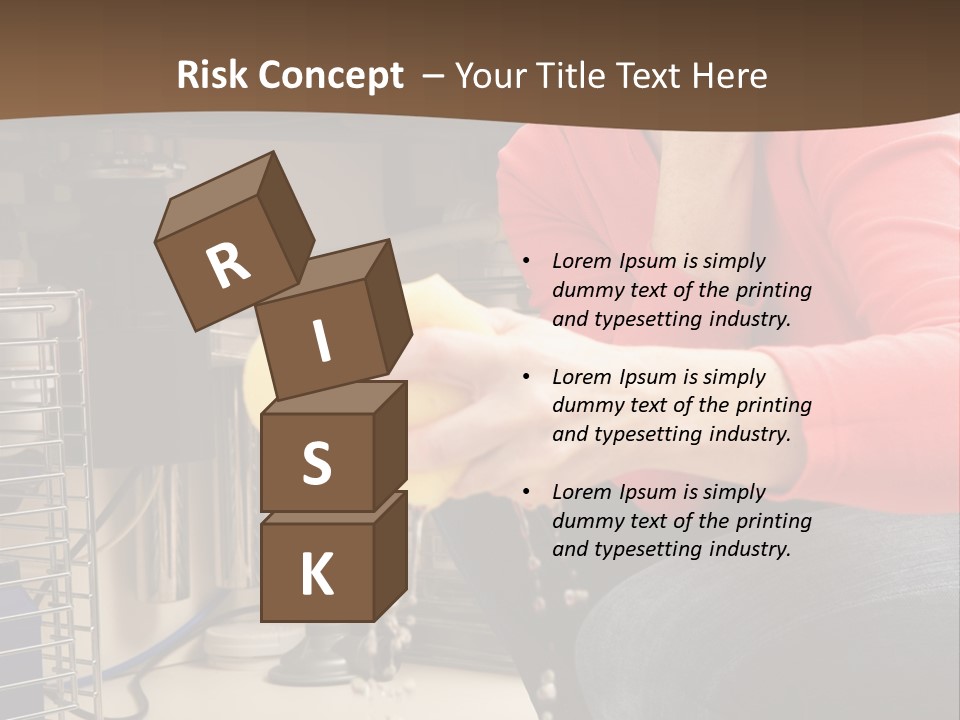 Repairman Phone Mopping PowerPoint Template