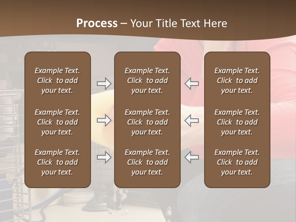 Repairman Phone Mopping PowerPoint Template