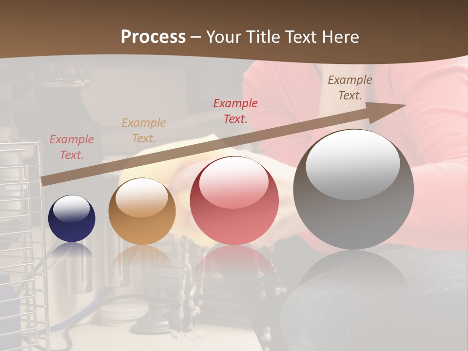 Repairman Phone Mopping PowerPoint Template