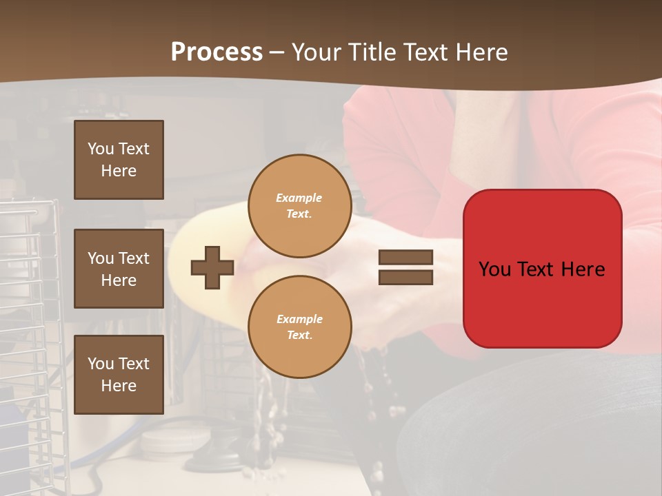 Repairman Phone Mopping PowerPoint Template