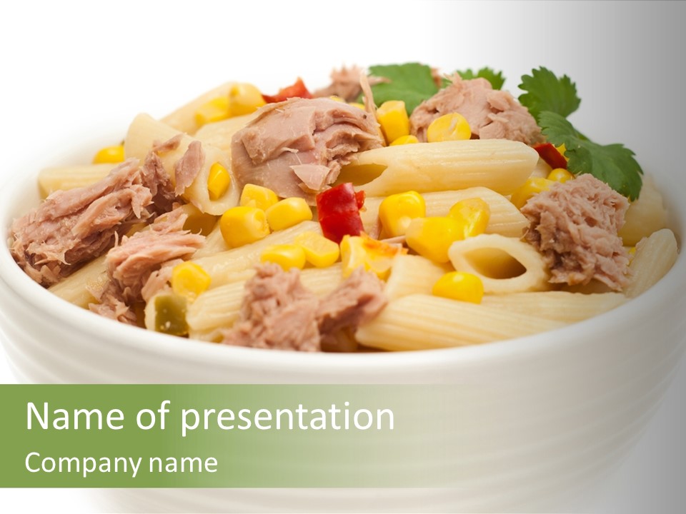 Healthy Over Pepper PowerPoint Template