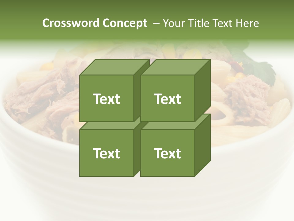 Healthy Over Pepper PowerPoint Template