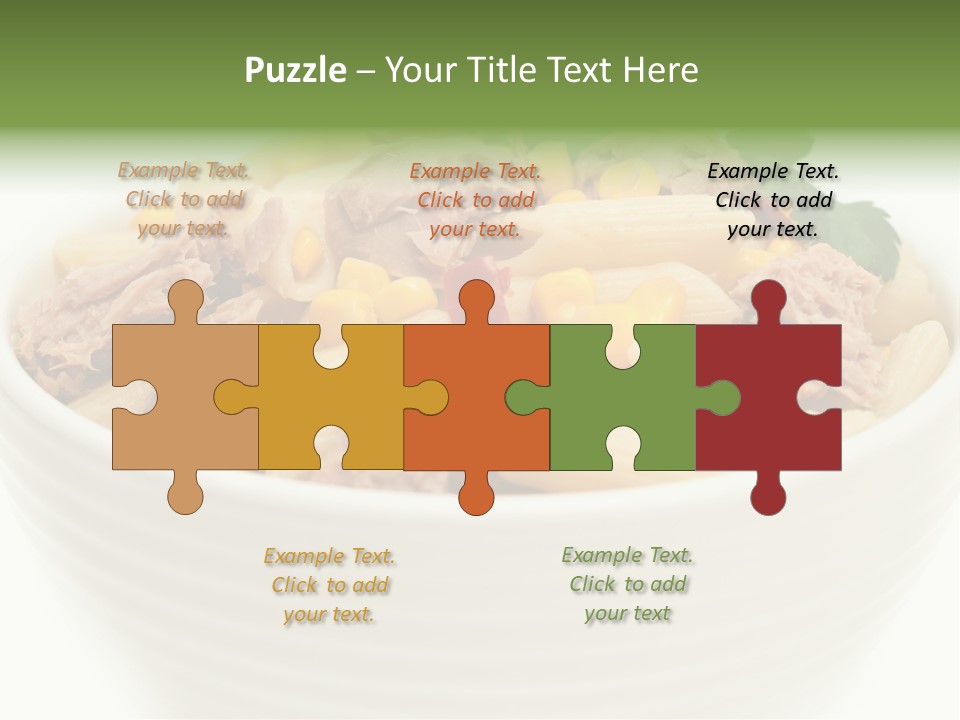 Healthy Over Pepper PowerPoint Template