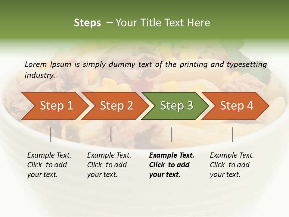 Healthy Over Pepper PowerPoint Template
