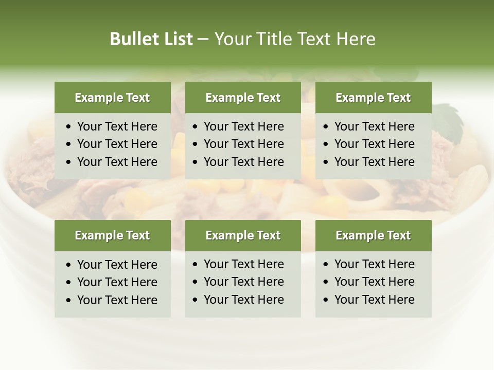 Healthy Over Pepper PowerPoint Template