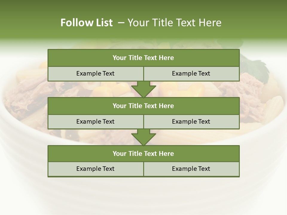 Healthy Over Pepper PowerPoint Template