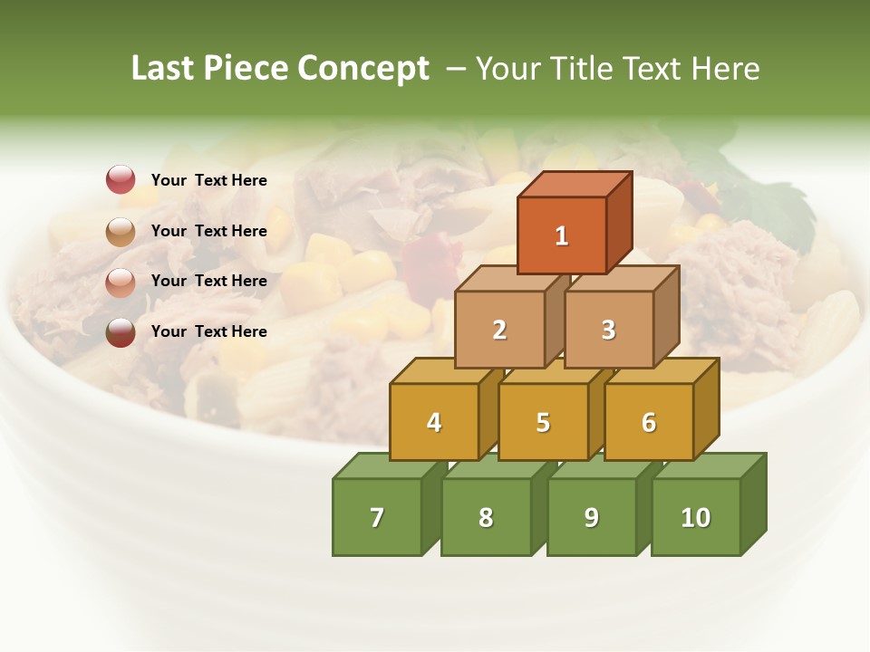 Healthy Over Pepper PowerPoint Template