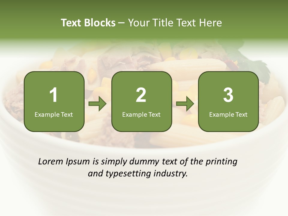 Healthy Over Pepper PowerPoint Template