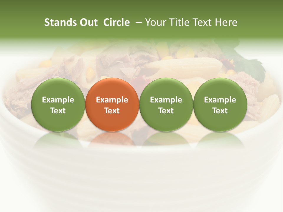 Healthy Over Pepper PowerPoint Template