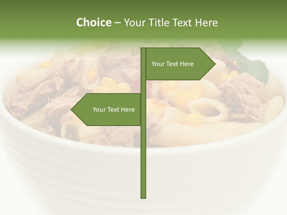 Healthy Over Pepper PowerPoint Template