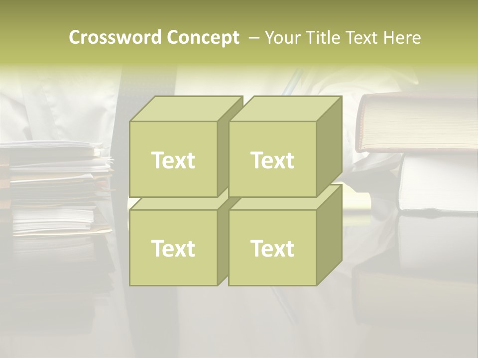 Power Portrait Attorney PowerPoint Template