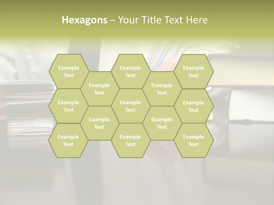 Power Portrait Attorney PowerPoint Template