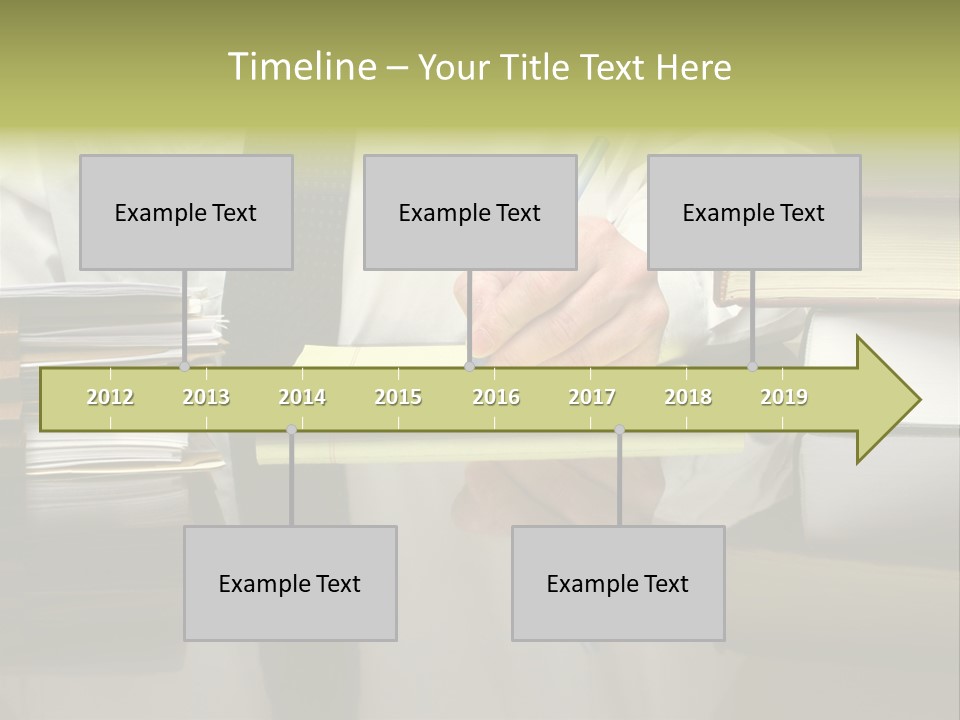 Power Portrait Attorney PowerPoint Template