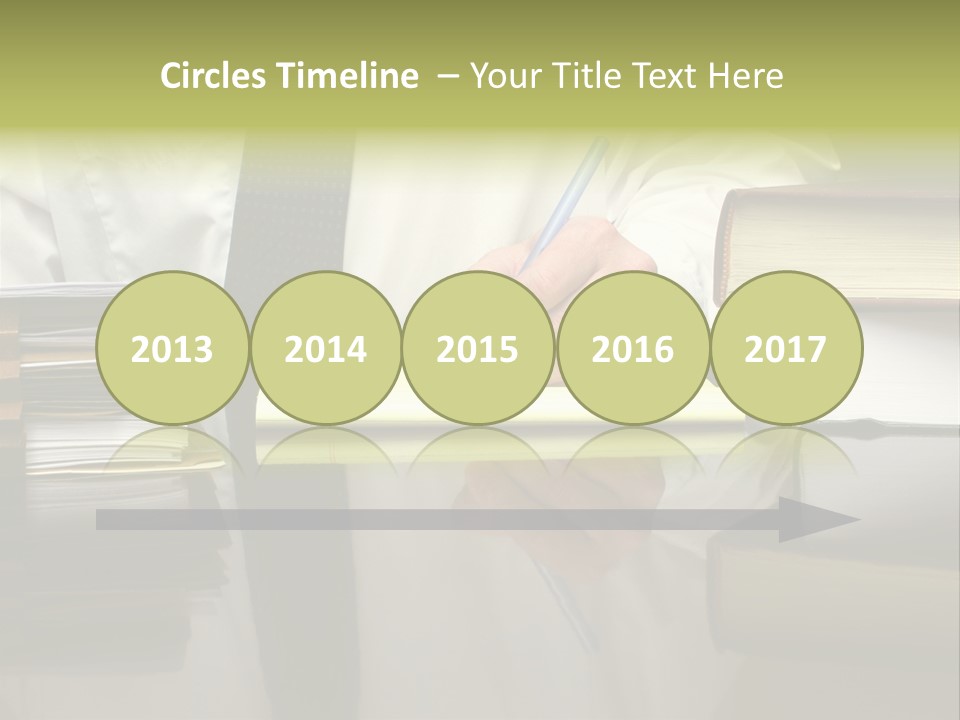 Power Portrait Attorney PowerPoint Template