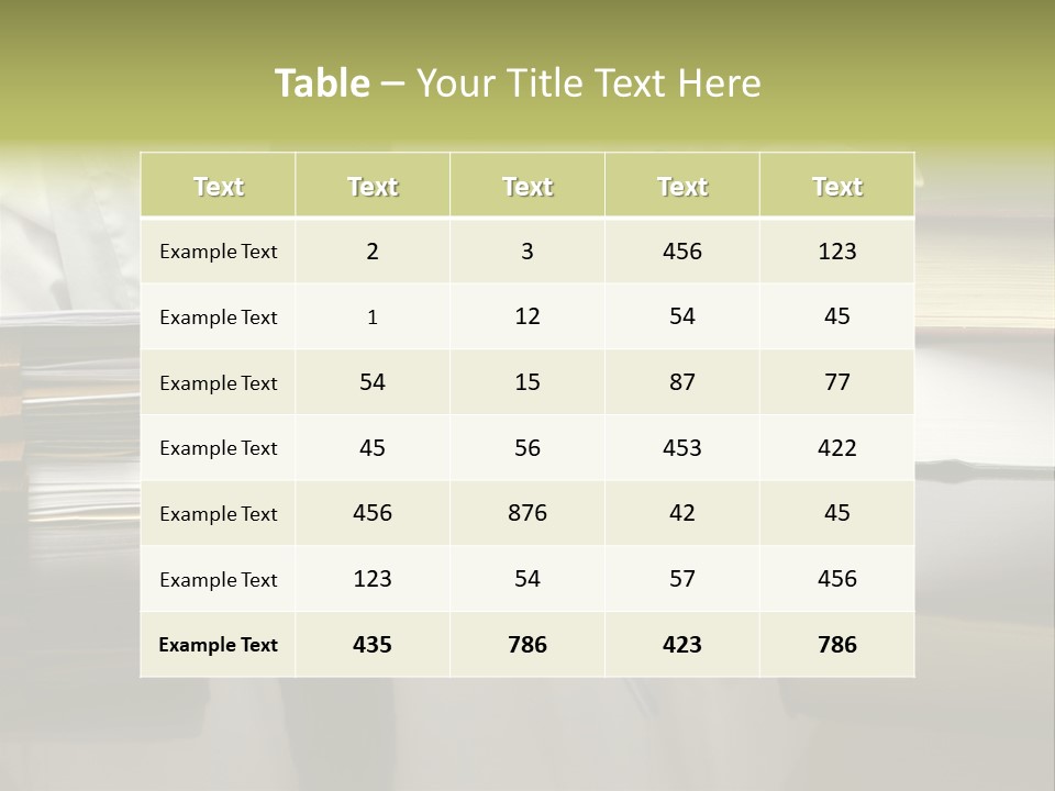 Power Portrait Attorney PowerPoint Template
