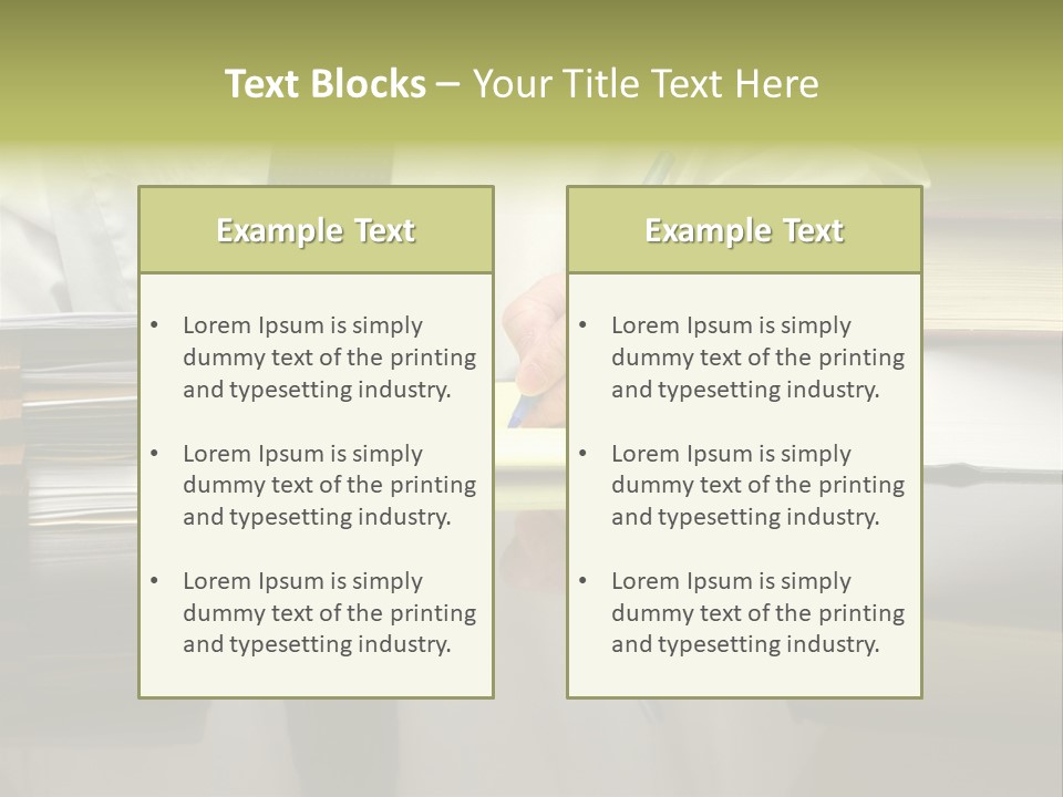 Power Portrait Attorney PowerPoint Template