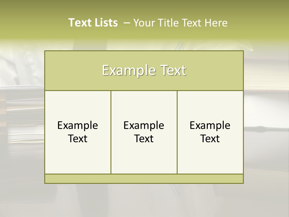 Power Portrait Attorney PowerPoint Template