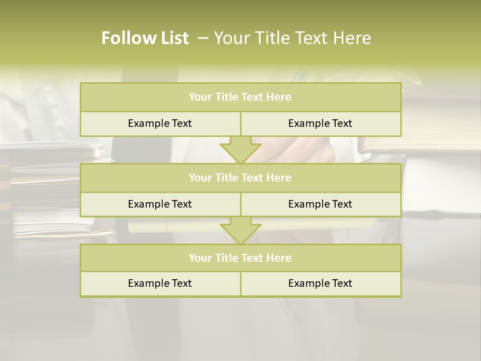 Power Portrait Attorney PowerPoint Template