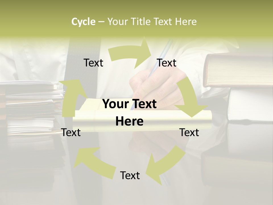 Power Portrait Attorney PowerPoint Template