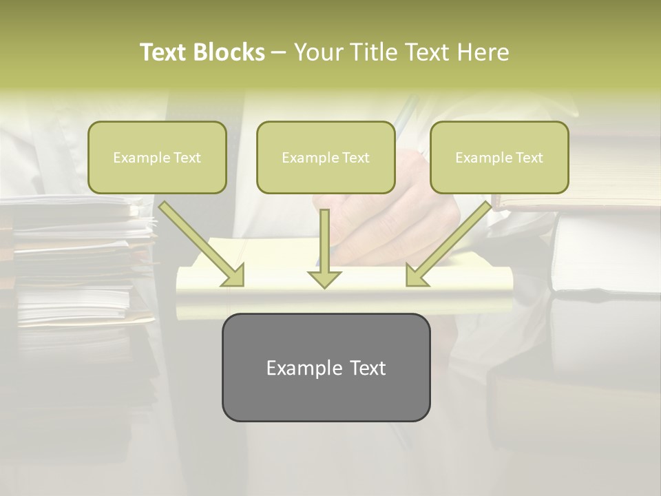 Power Portrait Attorney PowerPoint Template