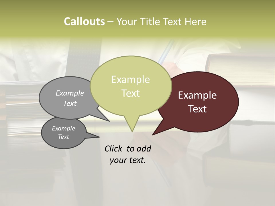 Power Portrait Attorney PowerPoint Template