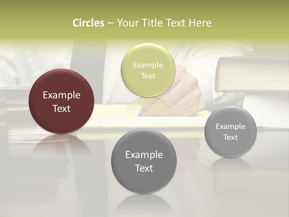 Power Portrait Attorney PowerPoint Template