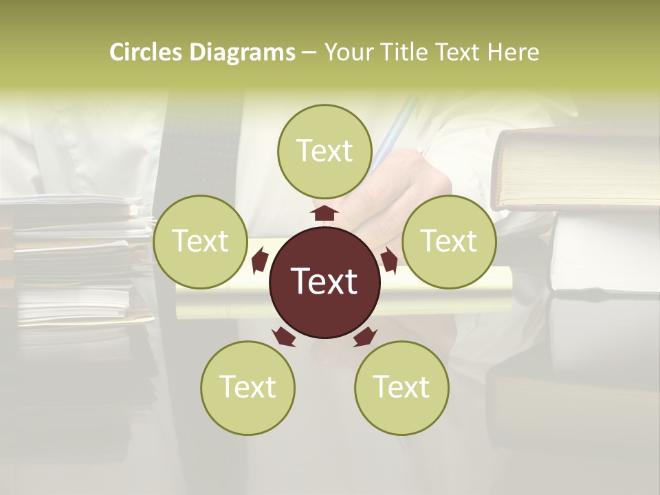 Power Portrait Attorney PowerPoint Template