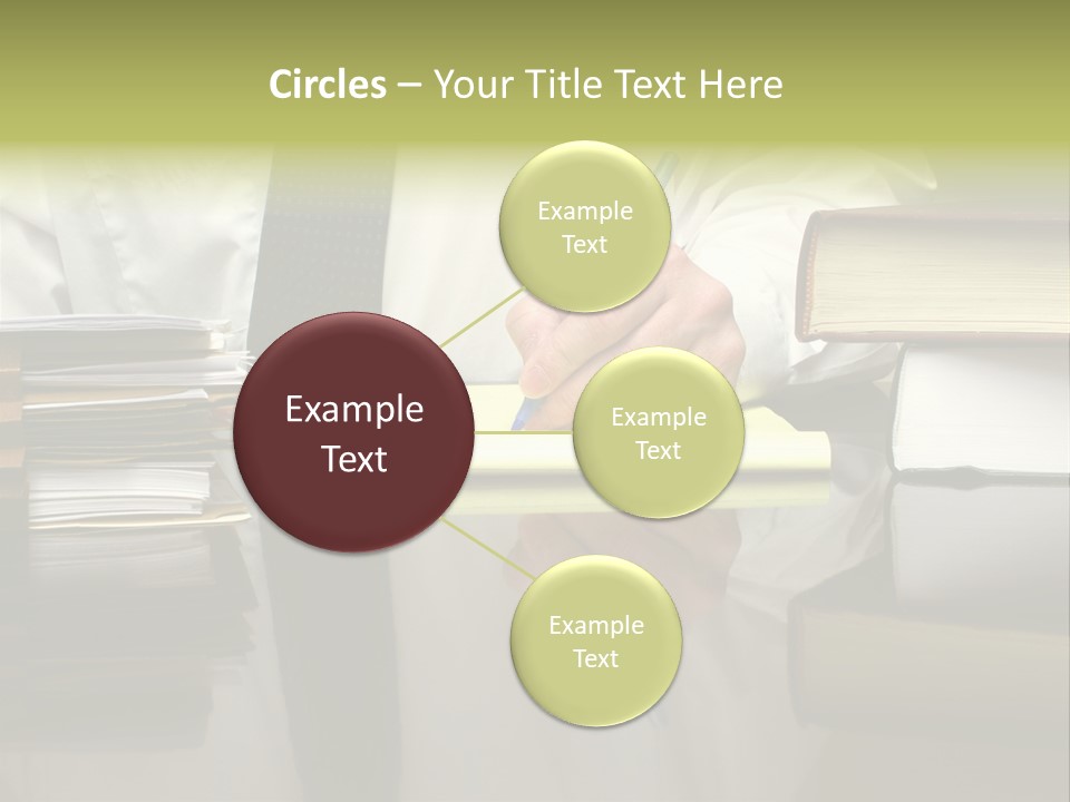 Power Portrait Attorney PowerPoint Template