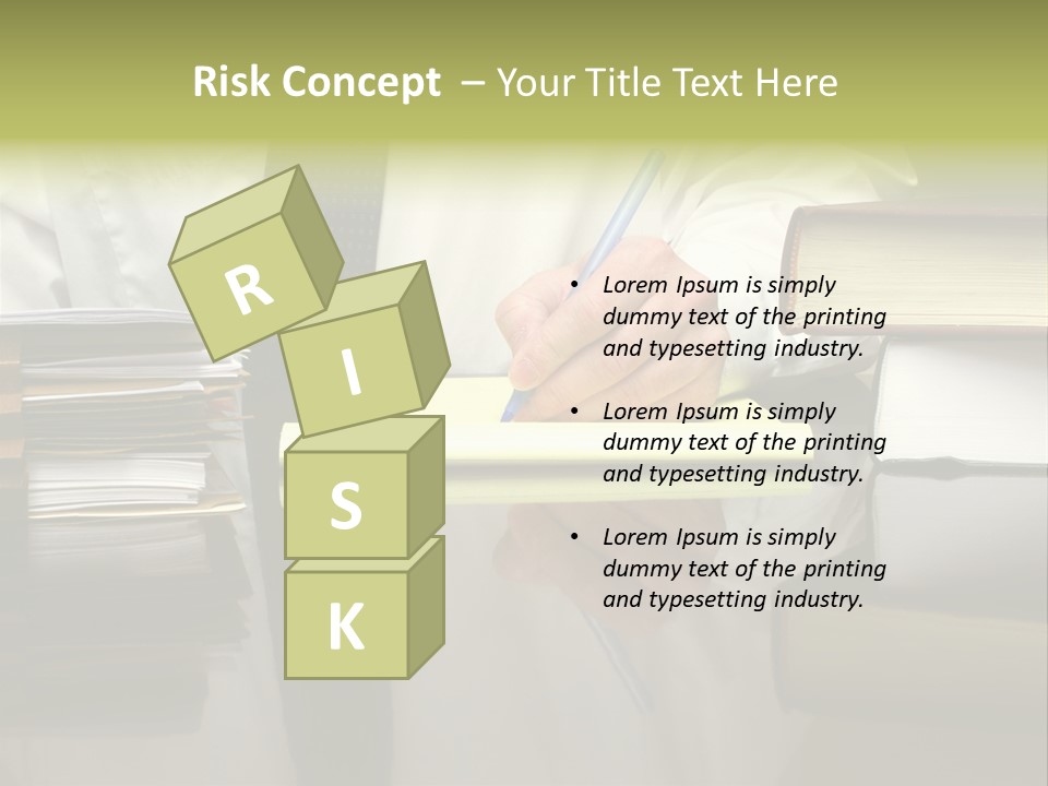 Power Portrait Attorney PowerPoint Template