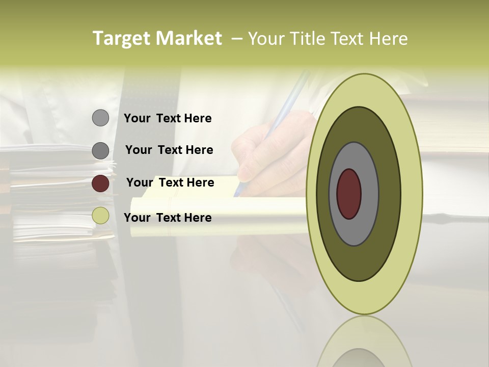 Power Portrait Attorney PowerPoint Template