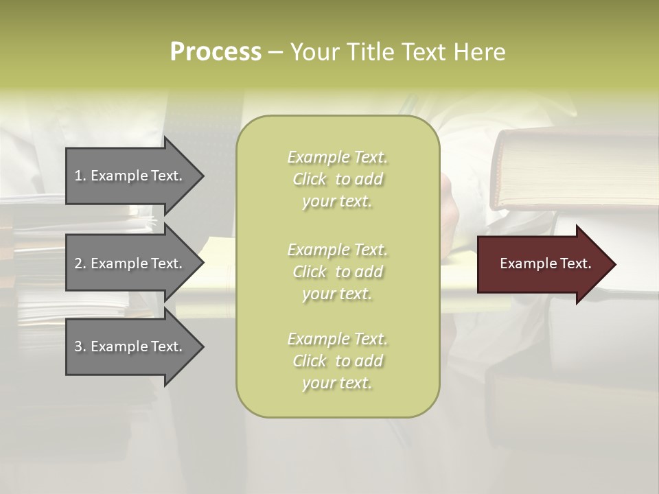 Power Portrait Attorney PowerPoint Template