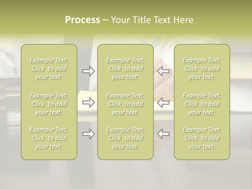 Power Portrait Attorney PowerPoint Template