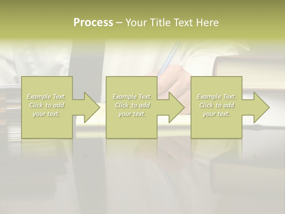 Power Portrait Attorney PowerPoint Template