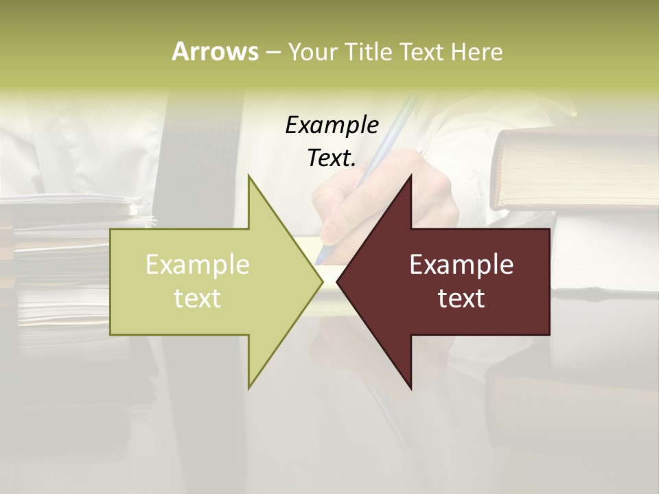 Power Portrait Attorney PowerPoint Template