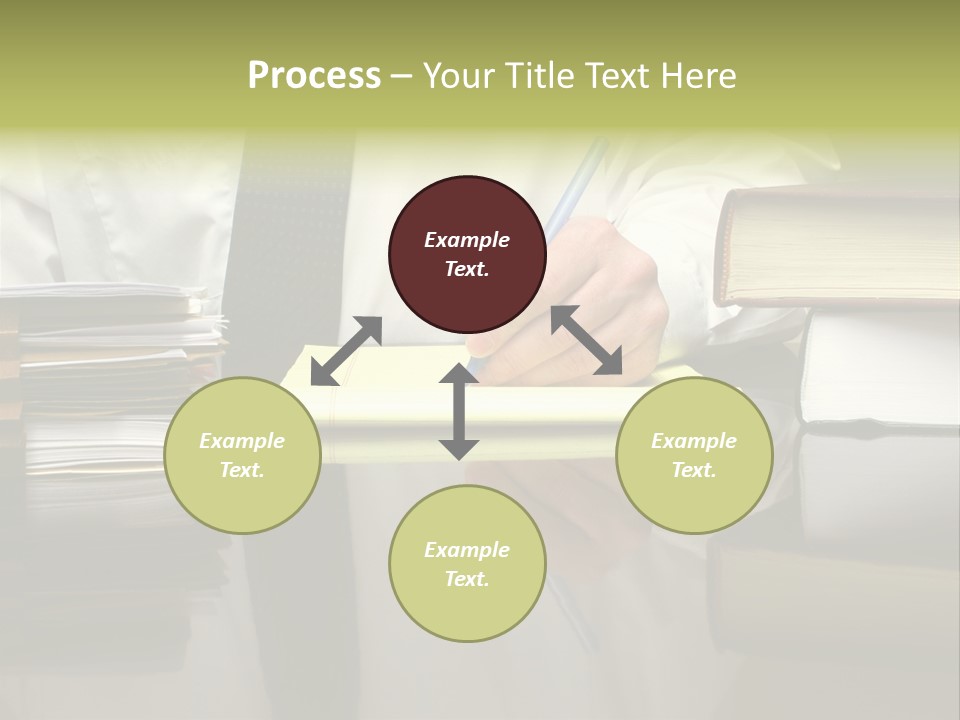 Power Portrait Attorney PowerPoint Template