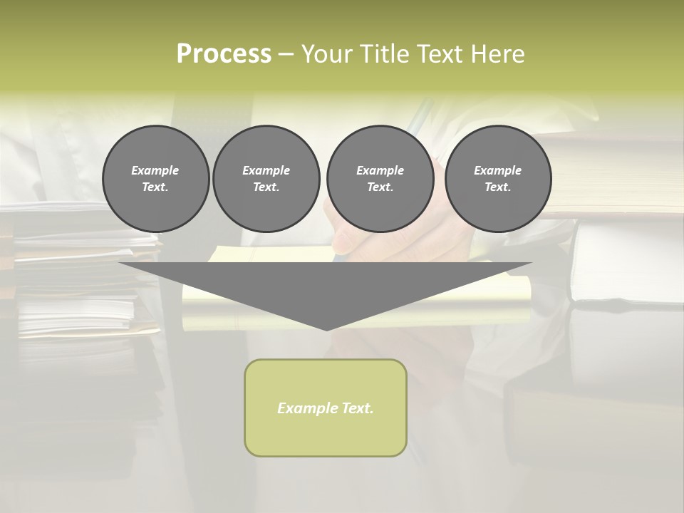 Power Portrait Attorney PowerPoint Template