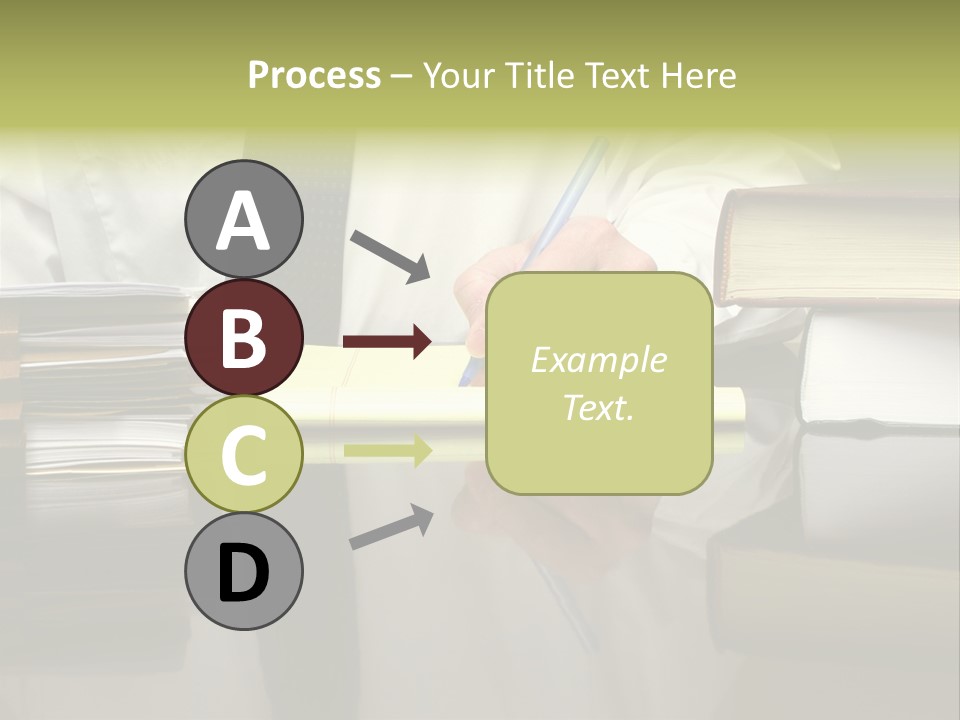 Power Portrait Attorney PowerPoint Template
