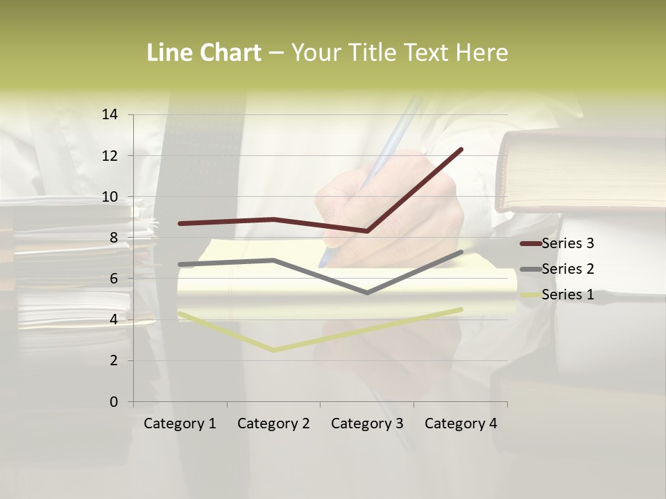 Power Portrait Attorney PowerPoint Template