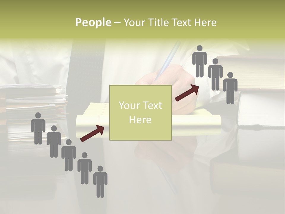 Power Portrait Attorney PowerPoint Template