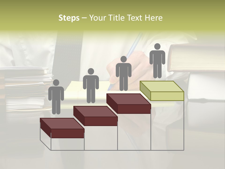 Power Portrait Attorney PowerPoint Template