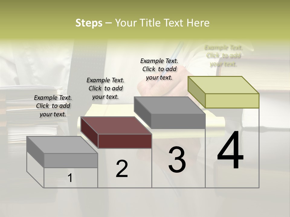 Power Portrait Attorney PowerPoint Template