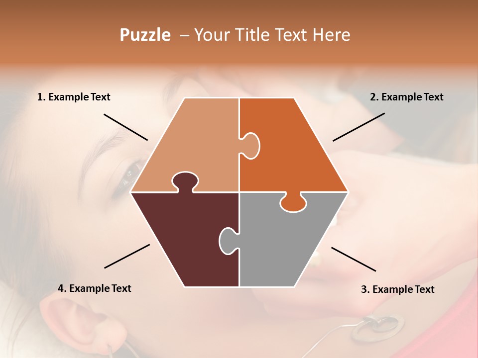 Skin Female Attractive PowerPoint Template