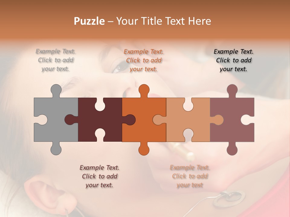 Skin Female Attractive PowerPoint Template