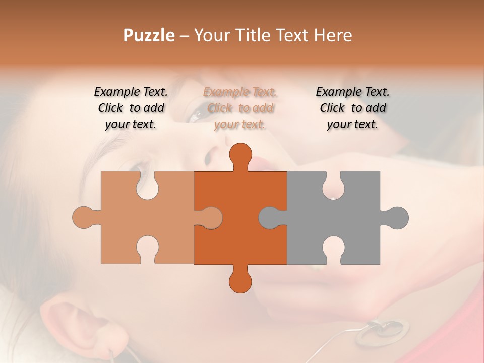 Skin Female Attractive PowerPoint Template