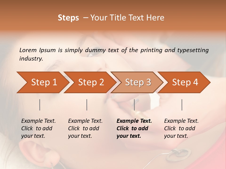 Skin Female Attractive PowerPoint Template