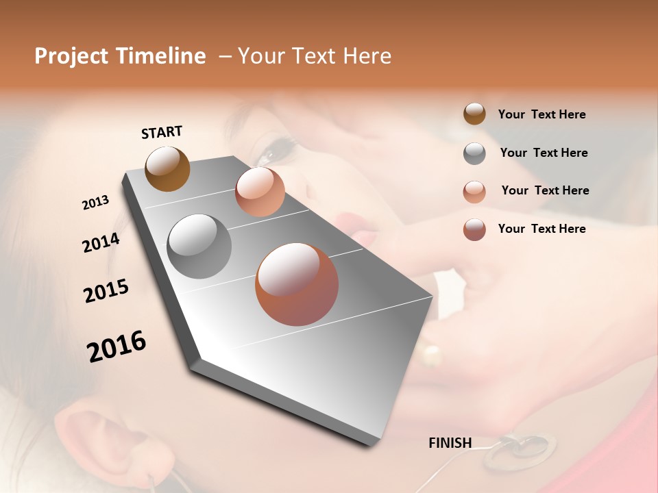 Skin Female Attractive PowerPoint Template