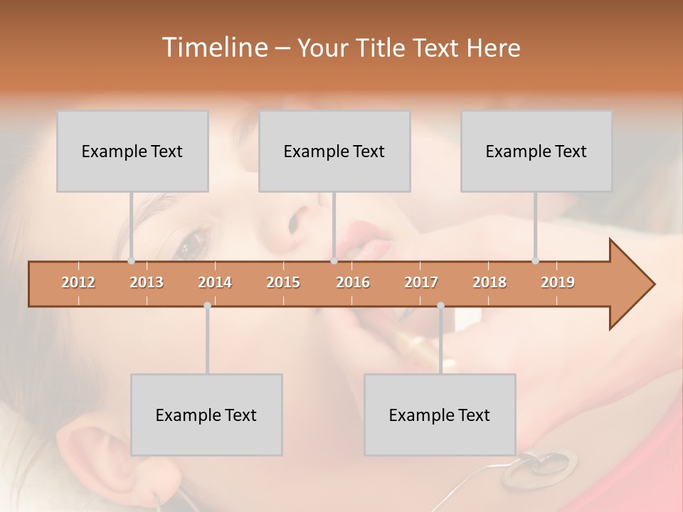 Skin Female Attractive PowerPoint Template