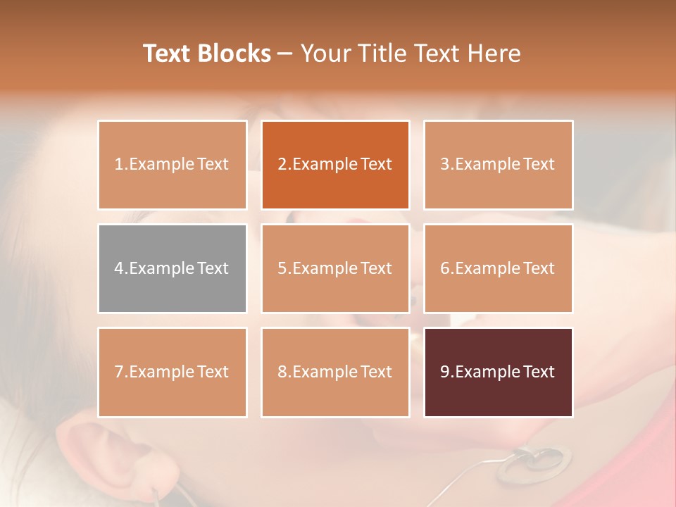 Skin Female Attractive PowerPoint Template