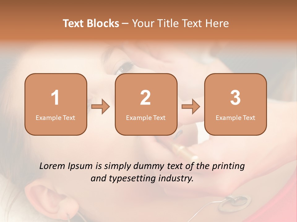 Skin Female Attractive PowerPoint Template